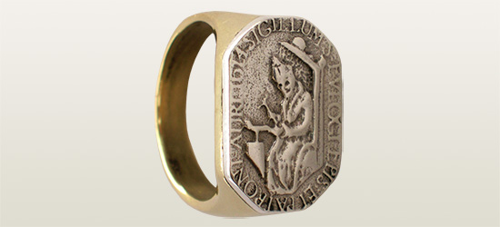 Pierscien – obeslanie cechu zlotnikow krakowskich