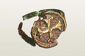 Pierscionek z krzyzem maltanskim oryginal