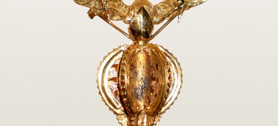 Galka do laski Wloczkow - rekonstrukcja